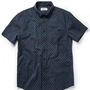 TAYLOR STITCH The Short Sleeve Jack in Indigo Star